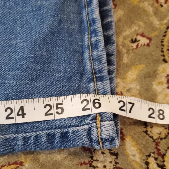 Maternity Old Navy Distressed Overalls Size 14 - Picture 7 of 15